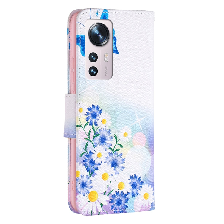 Colored Drawing Pattern Leather Phone Case, For Xiaomi 12