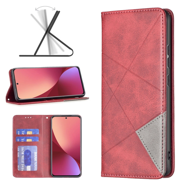 Prismatic Invisible Magnetic Leather Phone Case, For Samsung Galaxy A13 4G, For Samsung Galaxy A33 5G, For Samsung Galaxy A73 5G, For Xiaomi 12