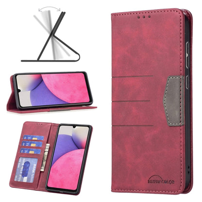 Magnetic Splicing Leather Phone Case, For Samsung Galaxy A13 4G, For Samsung Galaxy A33 5G, For Samsung Galaxy A73 5G, For Xiaomi 12