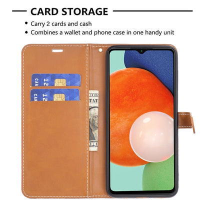 Color Matching Denim Texture Leather Phone Case, For Samsung Galaxy A13 4G, For Samsung Galaxy A33 5G