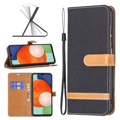 Color Matching Denim Texture Leather Phone Case, For Samsung Galaxy A13 4G, For Samsung Galaxy A33 5G