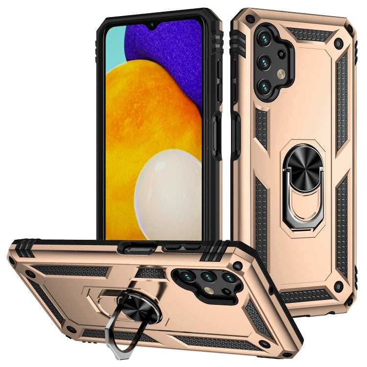 Shockproof TPU + PC Phone Case with Holder, For Samsung Galaxy A13 4G, For Samsung Galaxy A73 5G