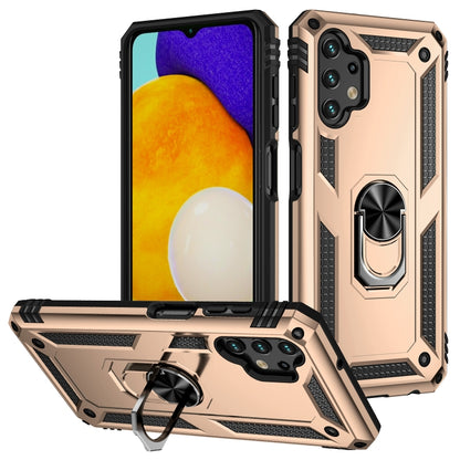 Shockproof TPU + PC Phone Case with Holder, For Samsung Galaxy A13 4G, For Samsung Galaxy A73 5G