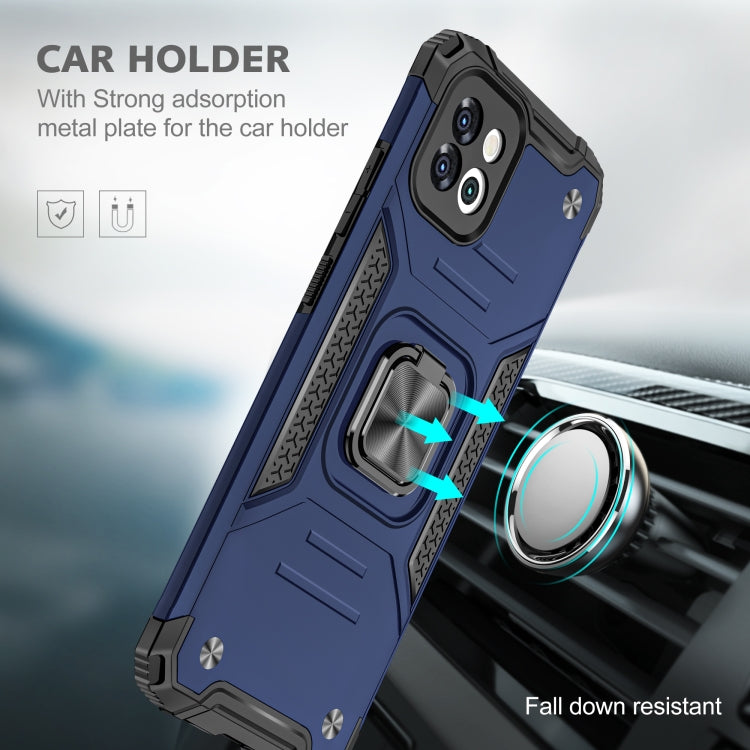 Magnetic Armor TPU + PC Holder Phone Case, For Motorola Moto G Pure, For Xiaomi Redmi Note 11, For Samsung Galaxy A03 164mm, For Samsung Galaxy A13 5G, For Samsung Galaxy A33 5G