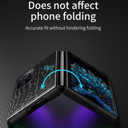 Folding Crocodile Texture Leather Phone Case, For OPPO Find N