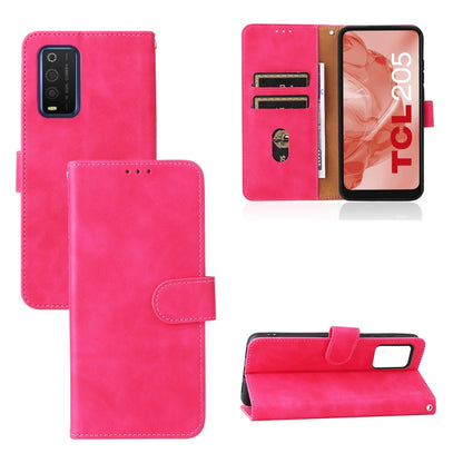 Skin Feel Magnetic Buckle Leather Phone Case, For TCL 205, For UMIDIGI A11S, For OnePlus Nord N20 5G