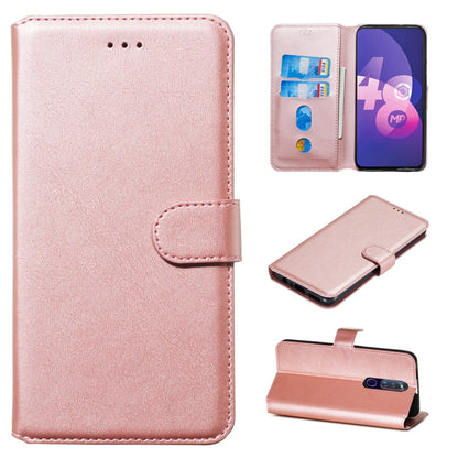 Classic Calf Texture Horizontal Flip PU Leather Case, with Holder & Card Slots & Wallet, For Vivo Y19 / U3, For Vivo U10 / Y15 / Y17 / Y3, For OPPO A9 (2020) / A5 (2020) / A11x, For OPPO F11 Pro / R19
