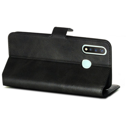 Classic Calf Texture Horizontal Flip PU Leather Case, with Holder & Card Slots & Wallet, For Vivo Y19 / U3, For Vivo U10 / Y15 / Y17 / Y3, For OPPO A9 (2020) / A5 (2020) / A11x, For OPPO F11 Pro / R19