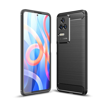 Brushed Texture Carbon Fiber TPU Phone Case, For Samsung Galaxy A23 5G, For Xiaomi Redmi K50 Pro, For Xiaomi Redmi K50