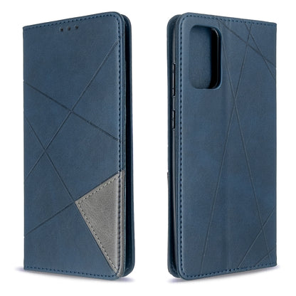 Rhombus Texture Horizontal Flip Magnetic Leather Case with Holder & Card Slots, For Galaxy S20, For Galaxy A71, For Galaxy S20+, For Galaxy S20 Ultra, For Xiaomi CC9 Pro
