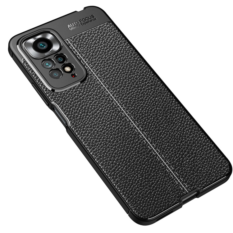 Litchi Texture TPU Shockproof Phone Case, For Redmi Note 11 Pro Overseas Version, For Xiaomi Poco X4 Pro 5G