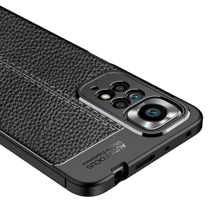 Litchi Texture TPU Shockproof Phone Case, For Redmi Note 11 Pro Overseas Version, For Xiaomi Poco X4 Pro 5G