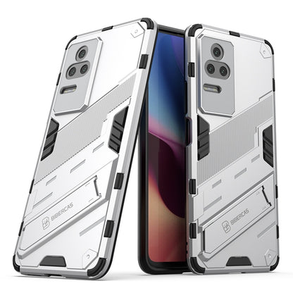 Punk Armor 2 in 1 PC + TPU Shockproof Phone Case with Holder, For Xiaomi Redmi K50 Pro, For Xiaomi Redmi K50 Gaming