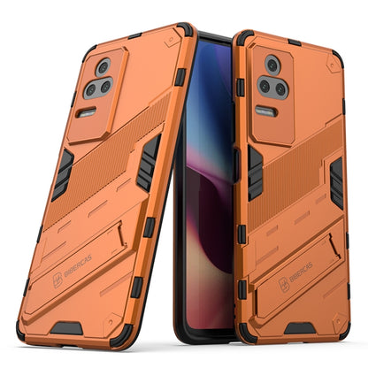 Punk Armor 2 in 1 PC + TPU Shockproof Phone Case with Holder, For Xiaomi Redmi K50 Pro, For Xiaomi Redmi K50 Gaming