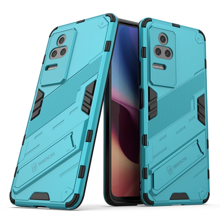 Punk Armor 2 in 1 PC + TPU Shockproof Phone Case with Holder, For Xiaomi Redmi K50 Pro, For Xiaomi Redmi K50 Gaming