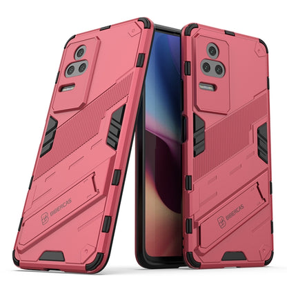 Punk Armor 2 in 1 PC + TPU Shockproof Phone Case with Holder, For Xiaomi Redmi K50 Pro, For Xiaomi Redmi K50 Gaming