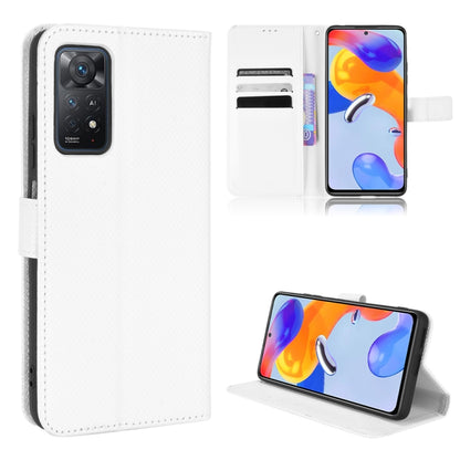 Diamond Texture Leather Phone Case, For Xiaomi Redmi 9, For Xiaomi Redmi Note 11 4G Global / Note 11S, For Xiaomi Redmi Note 11 Pro 5G / 4G Global, For Xiaomi Mi 11 Ultra