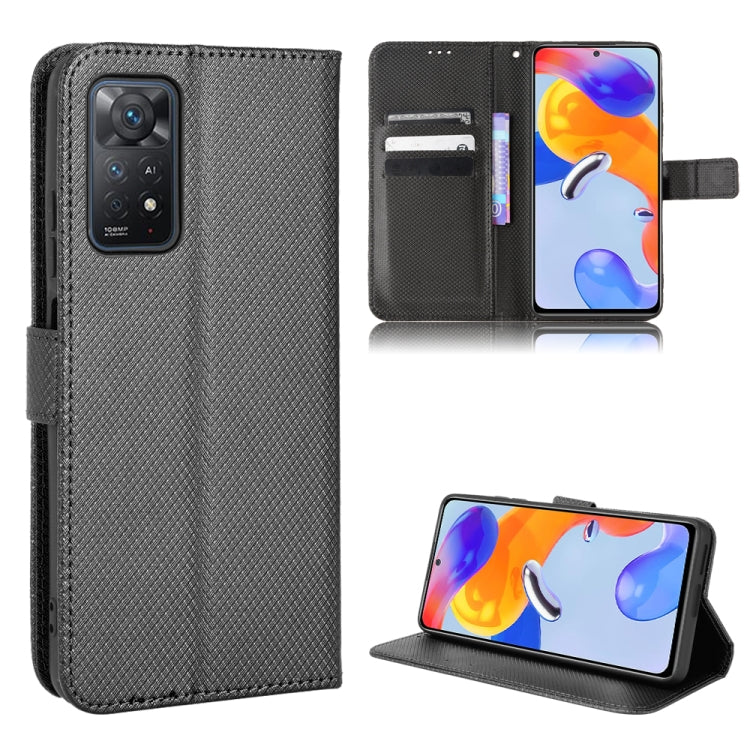 Diamond Texture Leather Phone Case, For Xiaomi Redmi 9, For Xiaomi Redmi Note 11 4G Global / Note 11S, For Xiaomi Redmi Note 11 Pro 5G / 4G Global, For Xiaomi Mi 11 Ultra