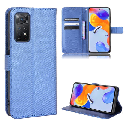 Diamond Texture Leather Phone Case, For Xiaomi Redmi 9, For Xiaomi Redmi Note 11 4G Global / Note 11S, For Xiaomi Redmi Note 11 Pro 5G / 4G Global, For Xiaomi Mi 11 Ultra