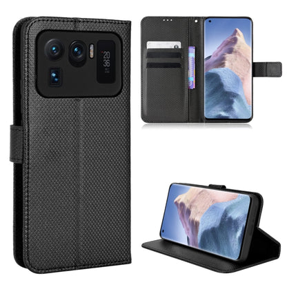 Diamond Texture Leather Phone Case, For Xiaomi Redmi 9, For Xiaomi Redmi Note 11 4G Global / Note 11S, For Xiaomi Redmi Note 11 Pro 5G / 4G Global, For Xiaomi Mi 11 Ultra