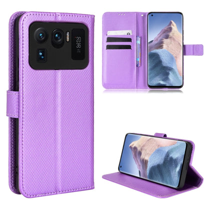 Diamond Texture Leather Phone Case, For Xiaomi Redmi 9, For Xiaomi Redmi Note 11 4G Global / Note 11S, For Xiaomi Redmi Note 11 Pro 5G / 4G Global, For Xiaomi Mi 11 Ultra