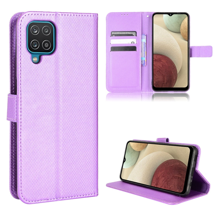 Diamond Texture Leather Phone Case, For Xiaomi Mi CC9 Pro / Note 10 / Note 10 Pro, For Samsung Galaxy S22 5G, For Samsung Galaxy A12 / M12 5G, For Samsung Galaxy Xcover 5