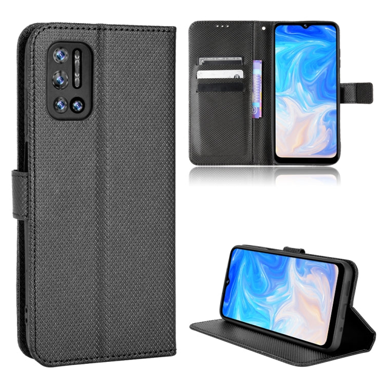 Diamond Texture Leather Phone Case, For DOOGEE N40 Pro, For Huawei Nova 8i / Honor 50 Lite, For Blackview A55, For Blackview A70 2021