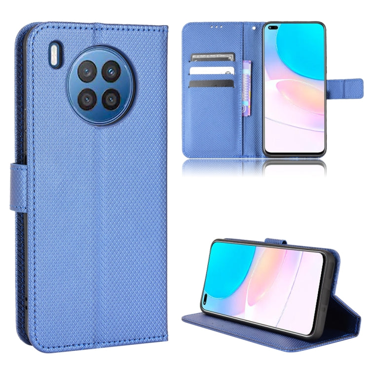 Diamond Texture Leather Phone Case, For DOOGEE N40 Pro, For Huawei Nova 8i / Honor 50 Lite, For Blackview A55, For Blackview A70 2021