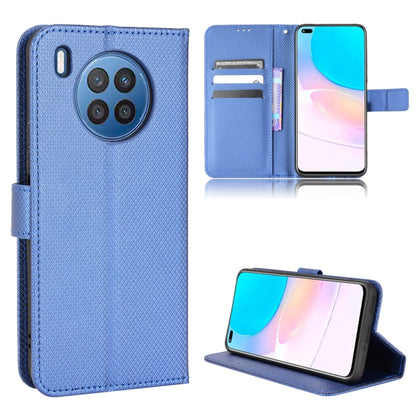 Diamond Texture Leather Phone Case, For DOOGEE N40 Pro, For Huawei Nova 8i / Honor 50 Lite, For Blackview A55, For Blackview A70 2021