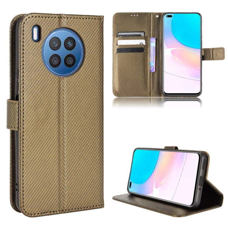 Diamond Texture Leather Phone Case, For DOOGEE N40 Pro, For Huawei Nova 8i / Honor 50 Lite, For Blackview A55, For Blackview A70 2021