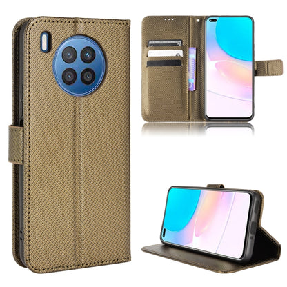 Diamond Texture Leather Phone Case, For DOOGEE N40 Pro, For Huawei Nova 8i / Honor 50 Lite, For Blackview A55, For Blackview A70 2021