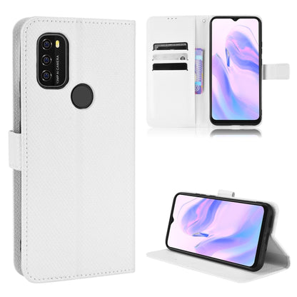 Diamond Texture Leather Phone Case, For DOOGEE N40 Pro, For Huawei Nova 8i / Honor 50 Lite, For Blackview A55, For Blackview A70 2021
