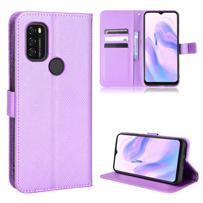 Diamond Texture Leather Phone Case, For DOOGEE N40 Pro, For Huawei Nova 8i / Honor 50 Lite, For Blackview A55, For Blackview A70 2021
