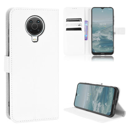Diamond Texture Leather Phone Case, For Nokia G10 / G20 / 6.3, For Nokia C01 Plus, For Nokia C30, For Ulefone Note 12P