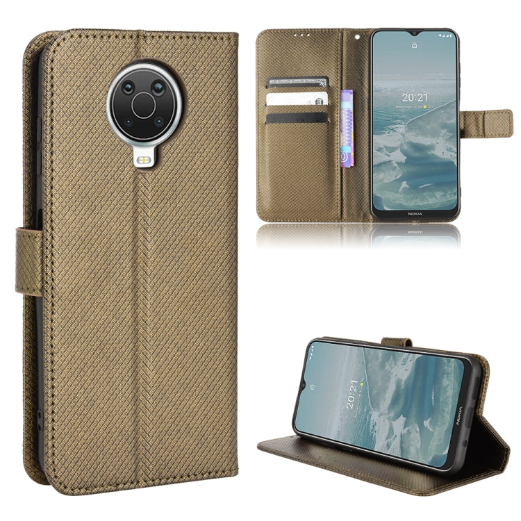 Diamond Texture Leather Phone Case, For Nokia G10 / G20 / 6.3, For Nokia C01 Plus, For Nokia C30, For Ulefone Note 12P
