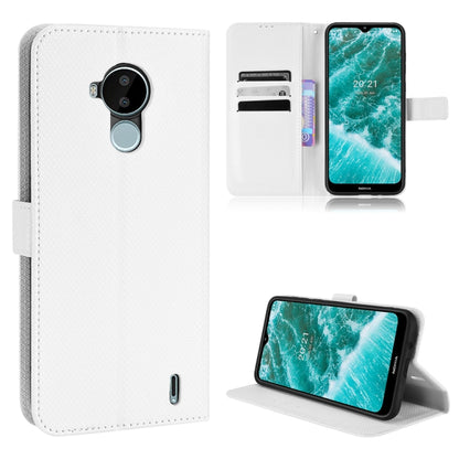 Diamond Texture Leather Phone Case, For Nokia G10 / G20 / 6.3, For Nokia C01 Plus, For Nokia C30, For Ulefone Note 12P