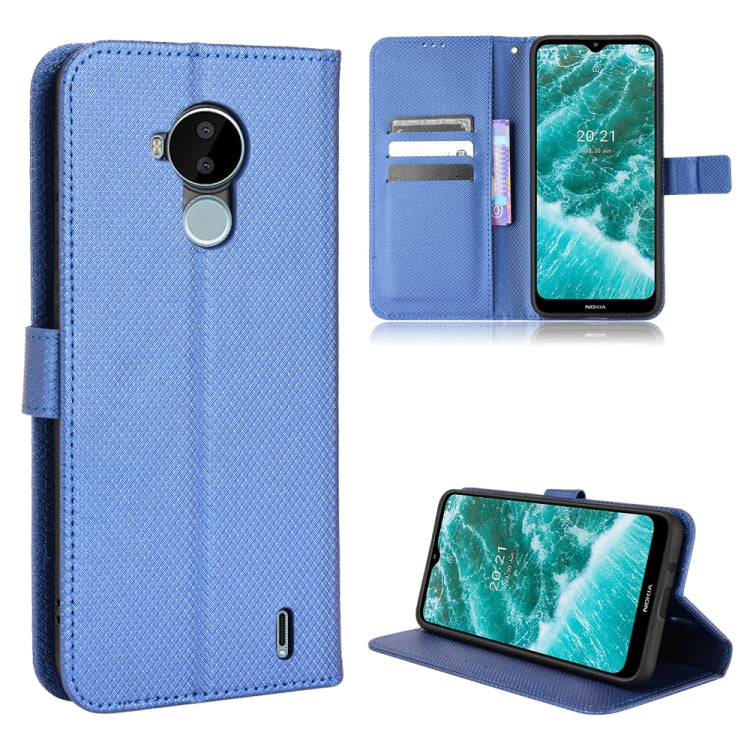 Diamond Texture Leather Phone Case, For Nokia G10 / G20 / 6.3, For Nokia C01 Plus, For Nokia C30, For Ulefone Note 12P