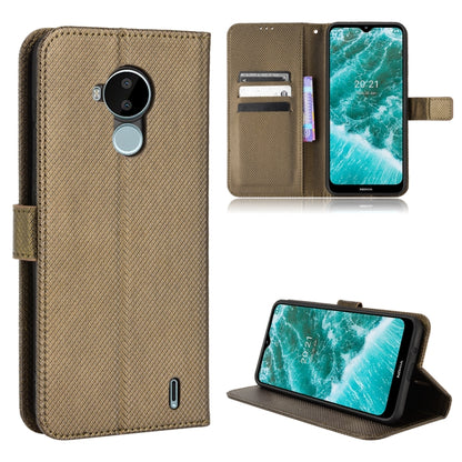 Diamond Texture Leather Phone Case, For Nokia G10 / G20 / 6.3, For Nokia C01 Plus, For Nokia C30, For Ulefone Note 12P