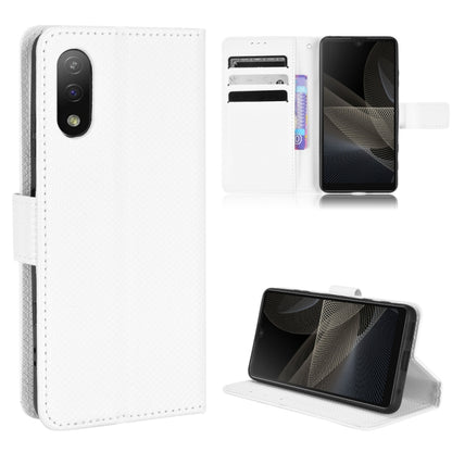 Diamond Texture Leather Phone Case, For Ulefone Note 13P, For Oukitel C22, For Sony Xperia ACE  II / SO-41B, For Sony Xperia Pro-1
