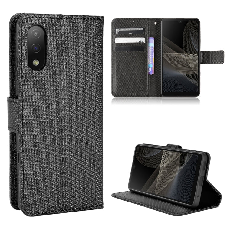 Diamond Texture Leather Phone Case, For Ulefone Note 13P, For Oukitel C22, For Sony Xperia ACE  II / SO-41B, For Sony Xperia Pro-1