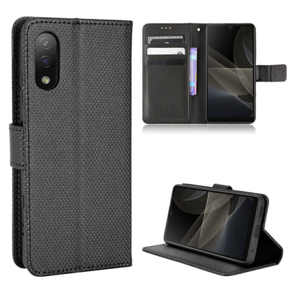 Diamond Texture Leather Phone Case, For Ulefone Note 13P, For Oukitel C22, For Sony Xperia ACE  II / SO-41B, For Sony Xperia Pro-1