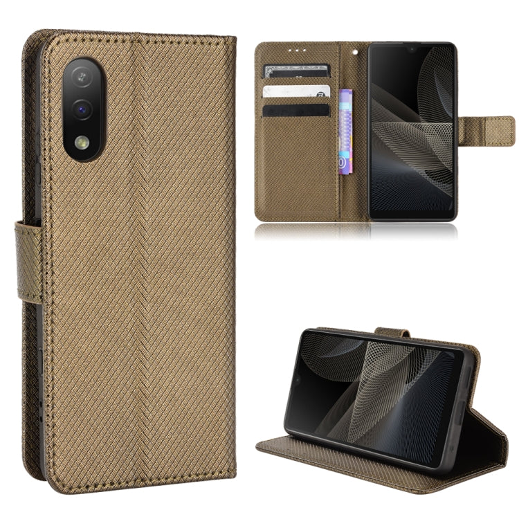 Diamond Texture Leather Phone Case, For Ulefone Note 13P, For Oukitel C22, For Sony Xperia ACE  II / SO-41B, For Sony Xperia Pro-1