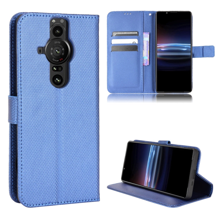 Diamond Texture Leather Phone Case, For Ulefone Note 13P, For Oukitel C22, For Sony Xperia ACE  II / SO-41B, For Sony Xperia Pro-1