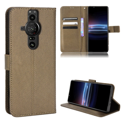 Diamond Texture Leather Phone Case, For Ulefone Note 13P, For Oukitel C22, For Sony Xperia ACE  II / SO-41B, For Sony Xperia Pro-1
