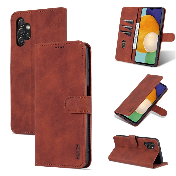 AZNS Skin Feel Calf Texture Horizontal Flip Leather Phone Case, For Samsung Galaxy A13 4G, For Samsung Galaxy A33 5G, For Samsung Galaxy A53 5G, For Samsung Galaxy A73 5G