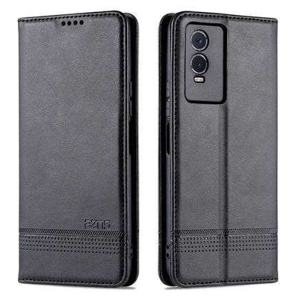 AZNS Magnetic Calf Texture Leather Phone Case, For vivo Y76s / Y74s, For Honor Play 30 Plus, For Redmi Note 11 4G Overseas Version / Note 11S, For Redmi Note 11 Pro Overseas Version