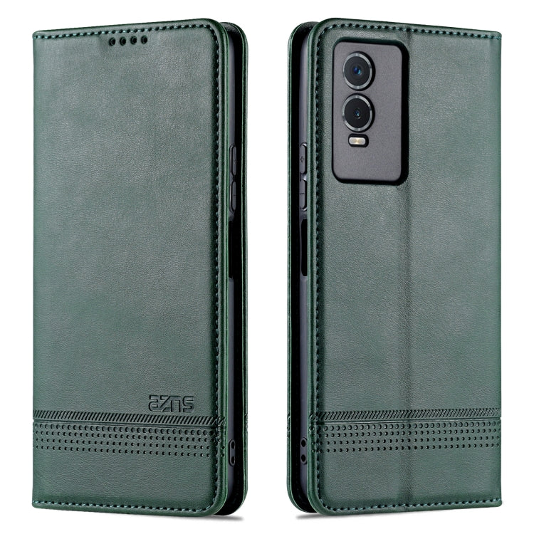 AZNS Magnetic Calf Texture Leather Phone Case, For vivo Y76s / Y74s, For Honor Play 30 Plus, For Redmi Note 11 4G Overseas Version / Note 11S, For Redmi Note 11 Pro Overseas Version
