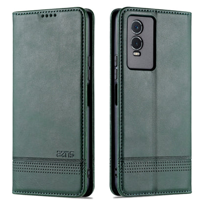 AZNS Magnetic Calf Texture Leather Phone Case, For vivo Y76s / Y74s, For Honor Play 30 Plus, For Redmi Note 11 4G Overseas Version / Note 11S, For Redmi Note 11 Pro Overseas Version