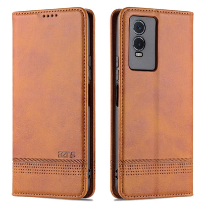 AZNS Magnetic Calf Texture Leather Phone Case, For vivo Y76s / Y74s, For Honor Play 30 Plus, For Redmi Note 11 4G Overseas Version / Note 11S, For Redmi Note 11 Pro Overseas Version