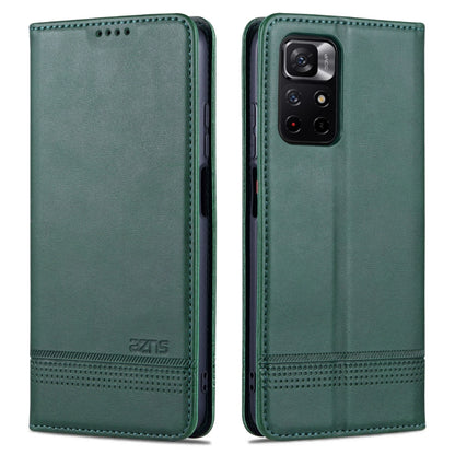 AZNS Magnetic Calf Texture Leather Phone Case, For vivo Y76s / Y74s, For Honor Play 30 Plus, For Redmi Note 11 4G Overseas Version / Note 11S, For Redmi Note 11 Pro Overseas Version